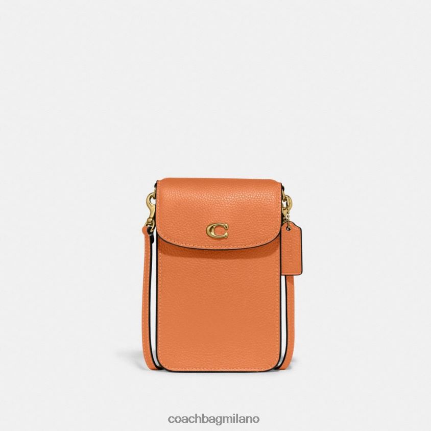 Coach donne tracolla per telefono b4/arancione sbiadito FPN0Z8387