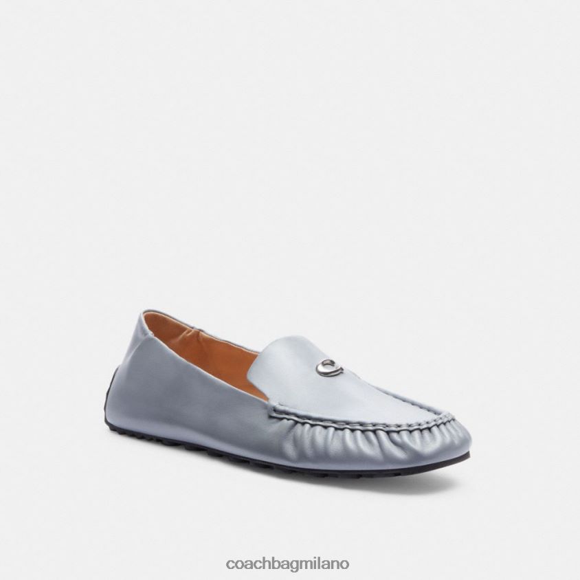 Coach donne mocassino Ronnie grigio blu FPN0Z8394