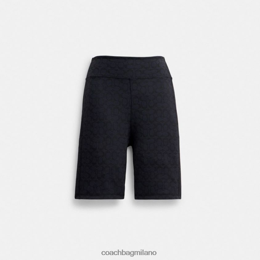 Coach donne pantaloncini da motociclista esclusivi firma a carboncino FPN0Z8514