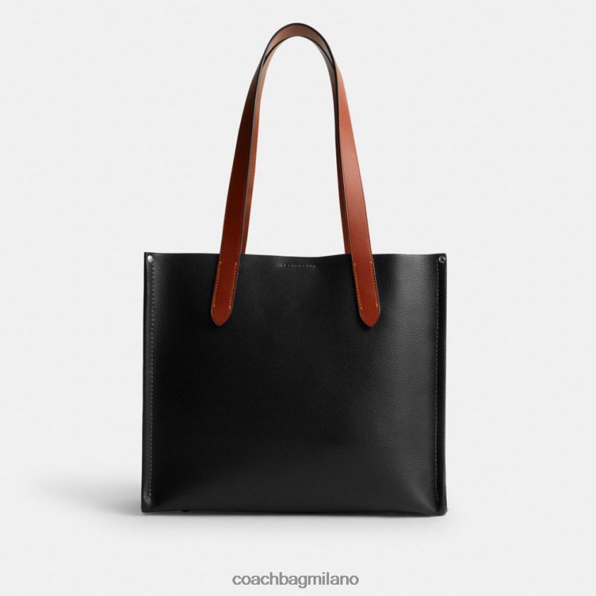 Coach uomini borsa per staffetta cosmic coach 34 con robot nero multiplo. FPN0Z8632