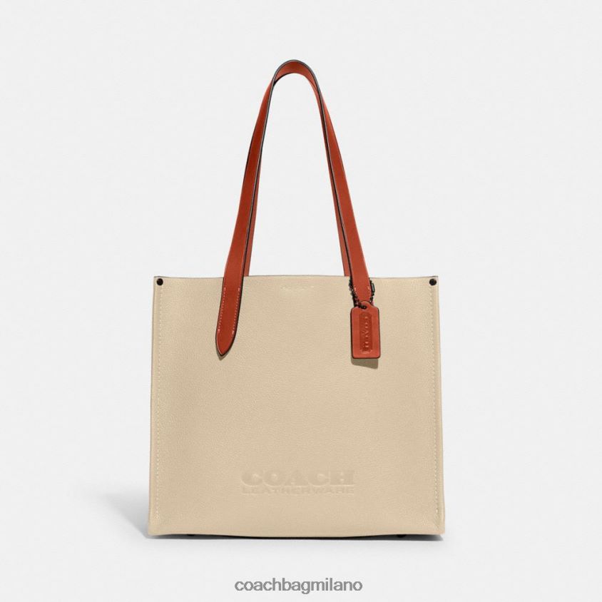Coach uomini borsa relè 34 avorio FPN0Z8628