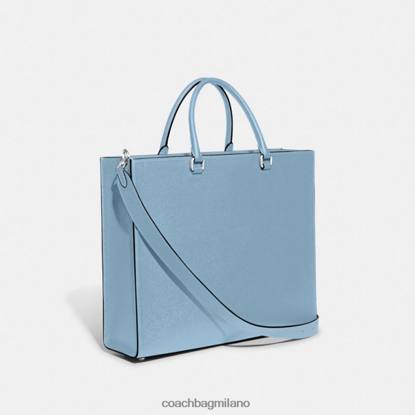 Coach uomini borsa tote 40 con interno in tela firmata piscina FPN0Z8640