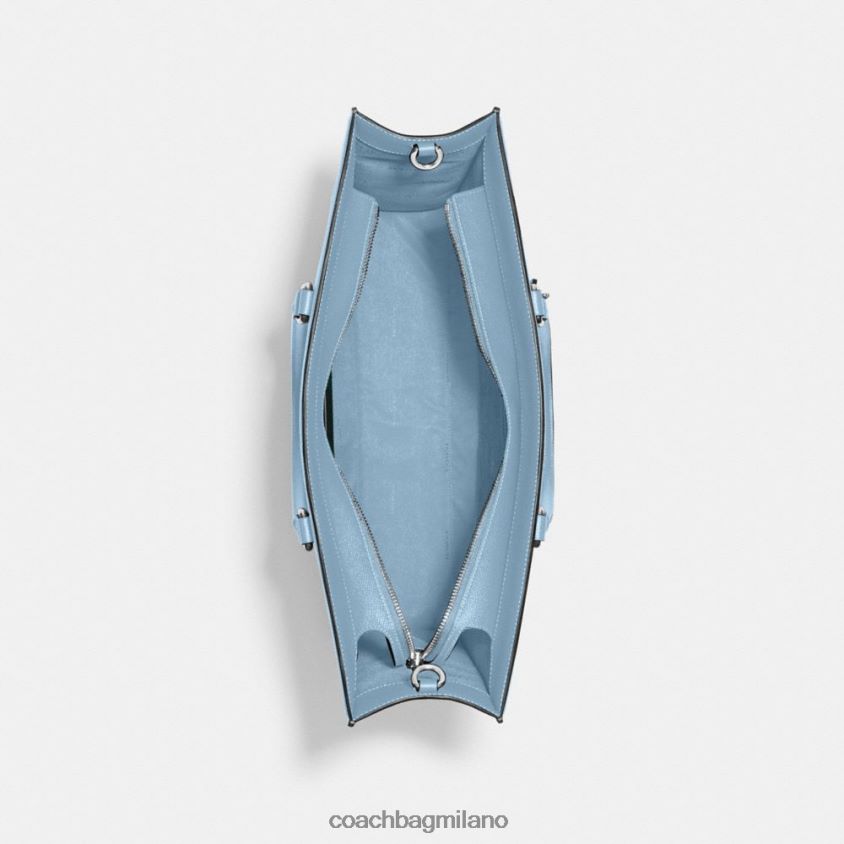 Coach uomini borsa tote 40 con interno in tela firmata piscina FPN0Z8640
