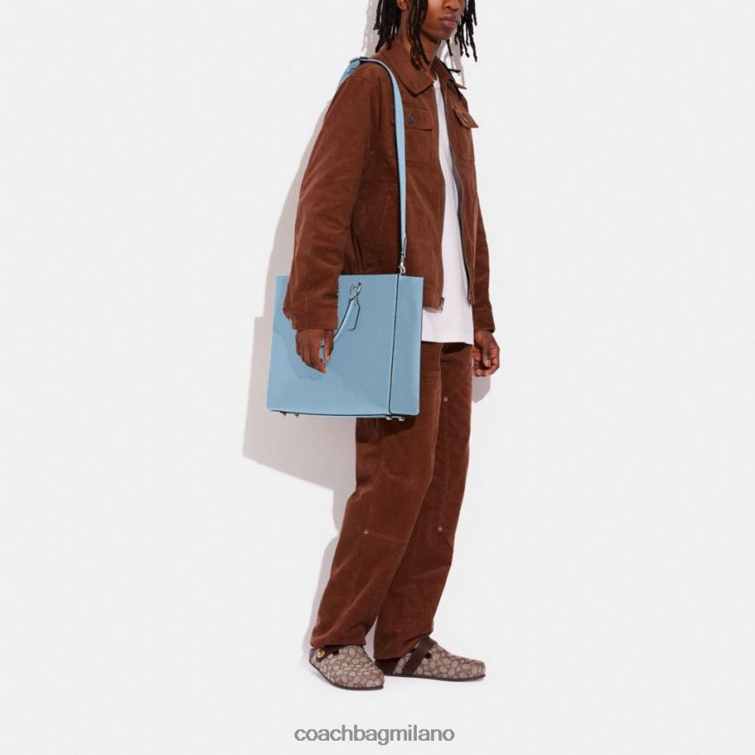 Coach uomini borsa tote 40 con interno in tela firmata piscina FPN0Z8640