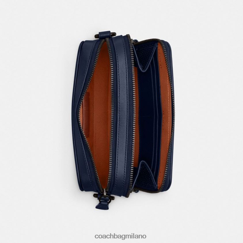 Coach uomini borsa a tracolla charter con custodia ibrida profondo blu FPN0Z8668