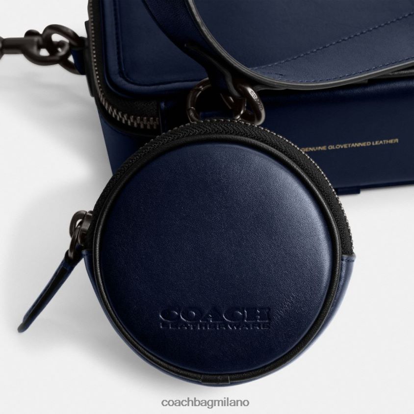 Coach uomini borsa a tracolla charter con custodia ibrida profondo blu FPN0Z8668