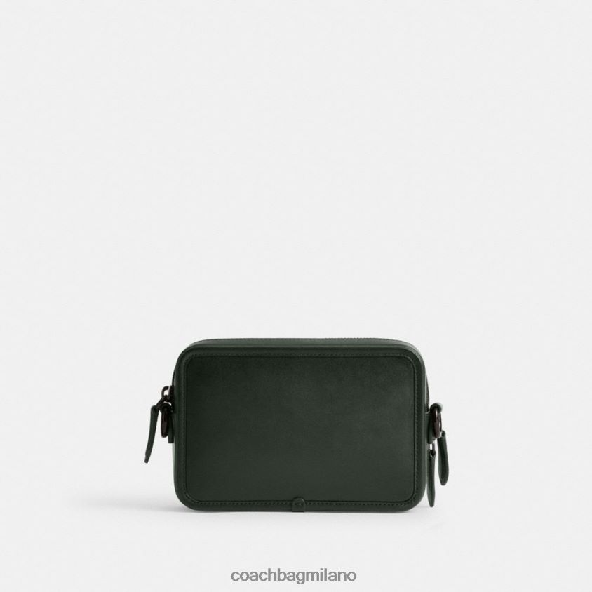 Coach uomini borsa a tracolla charter con custodia ibrida verde amazzonico FPN0Z8669