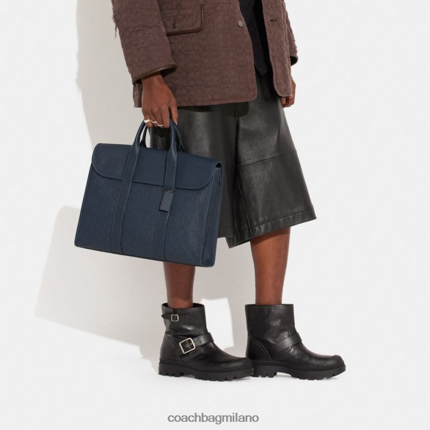 Coach uomini Portafoglio Gotham in pelle esclusiva denim FPN0Z8623