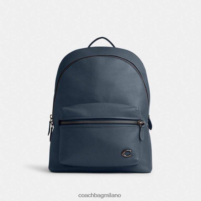 Coach uomini zaino da noleggio denim scuro FPN0Z8679