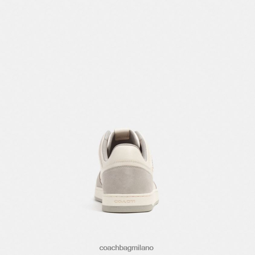 Coach uomini scarpa da ginnastica c201 gesso/tortora FPN0Z8740