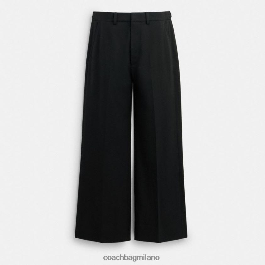 Coach uomini pantaloni su misura nero FPN0Z8785